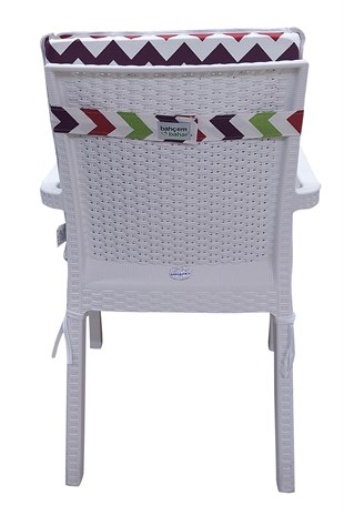 Mi̇rzade 6 Adet Eli̇t Yüksek Arkali Mi̇nder Duck Bezi̇-Eltm-Prm 42160-V008 V6 | 6’lı Elit Yüksek Arkalı Sandalye Minderi – Duck Bezi, Fermuarlı