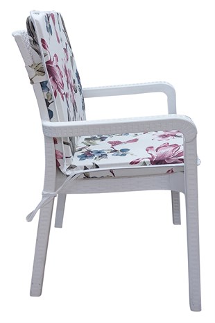 Mi̇rzade 6 Adet Eli̇t Yüksek Arkali Mi̇nder Duck Bezi̇-Eltm-Prm 160145 V38 V6 | 6lı Elit Yüksek Arkalı Sandalye Minderi – Duck Bezi, Fermuarlı