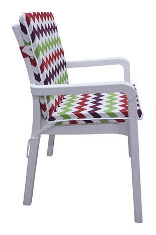 Mi̇rzade 6 Adet Eli̇t Yüksek Arkali Mi̇nder Duck Bezi̇-Eltm-Prm 42160-V008 V6 | 6’lı Elit Yüksek Arkalı Sandalye Minderi – Duck Bezi, Fermuarlı