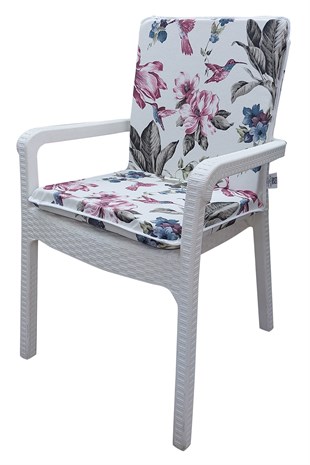 Mi̇rzade 6 Adet Eli̇t Yüksek Arkali Mi̇nder Duck Bezi̇-Eltm-Prm 160145 V38 V6 | 6lı Elit Yüksek Arkalı Sandalye Minderi – Duck Bezi, Fermuarlı