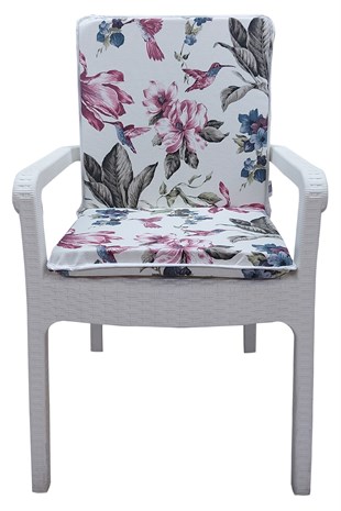 Mi̇rzade 6 Adet Eli̇t Yüksek Arkali Mi̇nder Duck Bezi̇-Eltm-Prm 160145 V38 V6 | 6lı Elit Yüksek Arkalı Sandalye Minderi – Duck Bezi, Fermuarlı