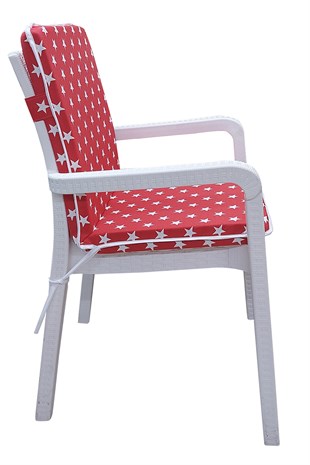 Mi̇rzade 6 Li Eli̇t Yüksek Arkali Mi̇nder Duck Bezi̇-Eltm-Prm 023513 V-020 | 6’lı Elit Yüksek Arkalı Sandalye Minderi – Duck Bezi, Fermuarlı