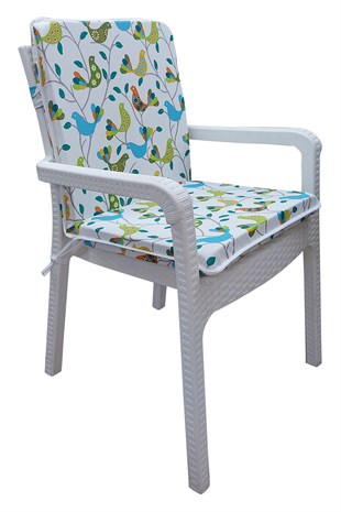 Mi̇rzade 4 Adet Eli̇t Yüksek Arkali Mi̇nder Duck Bezi̇-Eltm-Prm 071046 V3 V4 | 4’lü Elit Yüksek Arkalı Sandalye Minderi – Duck Bezi, Fermuarlı