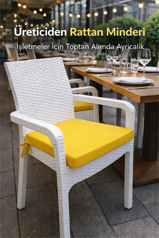 Mi̇rzade 6 Adet Hera Si̇esta Mi̇nder Su Geçi̇rmez Kumaş 5 Cm Gri̇ Sünger-Sari | 6’lı Su Geçirmez Hera Siesta Minderi – Fermuarlı