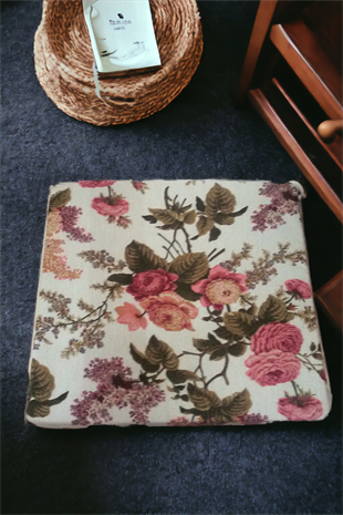 Mirzade 4lü Paket Sandalye Minderi tekli 40x40-panama 218