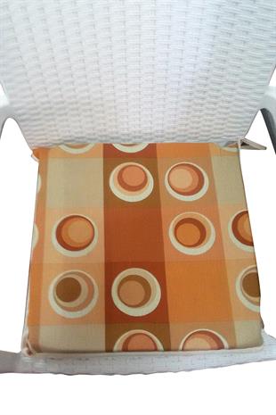 Mirzade 4lü Paket Sandalye Minderi tekli 40x40-göz yaşı