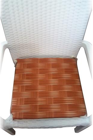 Mirzade 4lü Paket Sandalye Minderi tekli 40x40-hasır