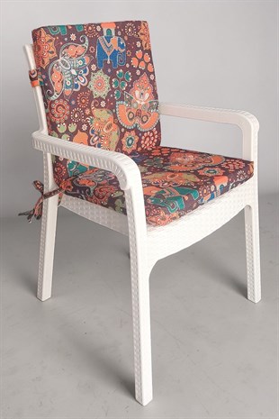 MİRZADE 6 ADET DE LUXE YÜKSEK ARKALI MİNDER-deluks india p06