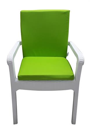 Mi̇rzade 6 Adet Eli̇t Su Geçi̇rmez Yüksek Arkali Mi̇nder-Fistik Yeşi̇l | 6’lı Su Geçirmez Yüksek Arkalı Sandalye Minderi – Fermuarlı