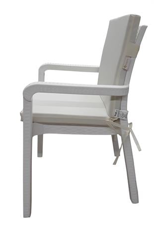 Mi̇rzade 6 Adet Eli̇t Su Geçi̇rmez Yüksek Arkali Mi̇nder-Krem | 6’lı Su Geçirmez Yüksek Arkalı Sandalye Minderi – Fermuarlı