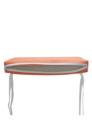 Mi̇rzade 6 Adet Hera Si̇esta Mi̇nder Su Geçi̇rmez Kumaş 5 Cm Gri̇ Sünger-Turuncu | 6’lı Su Geçirmez Hera Siesta Minderi – Fermuarlı