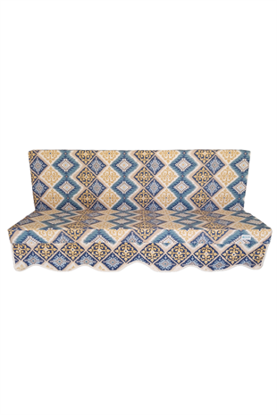 MİRZADE ELİT SALINCAK MİNDERİ SU İTİCİ KUMAŞ GRİ SÜNGER FERMUARLI SET-prm 093495 v003