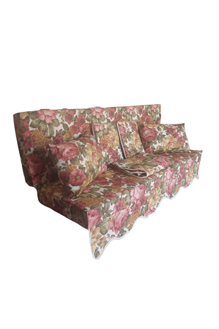 MİRZADE ELİT SALINCAK MİNDERİ SU İTİCİ KUMAŞ GRİ SÜNGER FERMUARLI SET-prm 160185 v 32