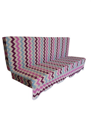 MİRZADE ELİT SALINCAK MİNDERİ SU İTİCİ KUMAŞ GRİ SÜNGER FERMUARLI SET--prm 042160 v4