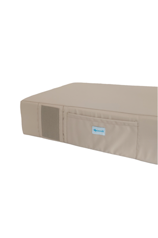 Grand Sunbed Güneşlenme Minderi - Açik Bej | Yastıklı, Su Geçirmez | Mirzade