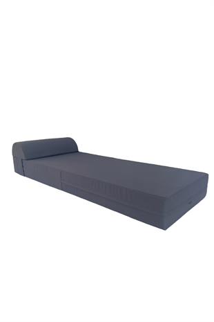 Grand Sunbed Güneşlenme Minderi - Koyu Gri̇ | Yastıklı, Su Geçirmez | Mirzade