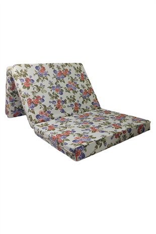 MİRZADE KATLANIR SÜNGER YATAK -katlanır yatak 0001 mavi gül