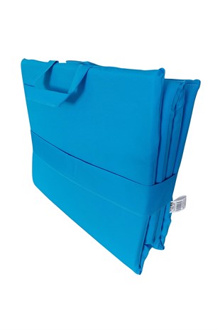 Mi̇Rzade Plaj Mi̇Nderi̇ Çanta Katlanir Su Geçi̇Rmez-Turkuaz Mavi̇ | Katlanır, Su Geçirmez Plaj Minderi – 50X180X3 Cm | Katlanır, Su Geçirmez Plaj Minderi – 50x180x3 cm