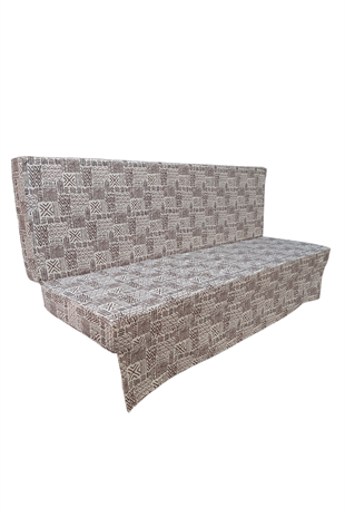 MİRZADE SİLİNEBİLİR DÖŞEMELİK KUMAŞ TENTESİZ 28 DNS SÜNGER İNKA SALINC AK MİNDERİ-slsm inka kahve 00002