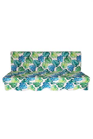 MİRZADE SOFA SOFT KUMAŞ TENTESİZ 28 DNS SÜNGER  SALINCAK MİNDERİ-sofa salıncak incir yaprağı