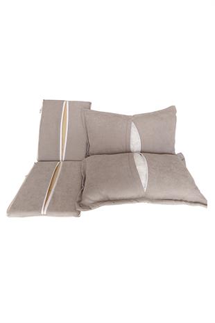 MİRZADE SOFA SOFT KUMAŞ TENTESİZ 28 DNS SÜNGER  SALINCAK MİNDERİ-sofa salıncak açık gri