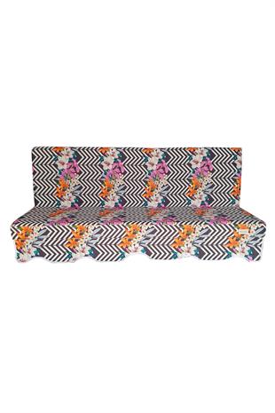 MİRZADE SOFA SOFT KUMAŞ TENTESİZ 28 DNS SÜNGER  SALINCAK MİNDERİ-sofa salıncak siyah sarmaşık