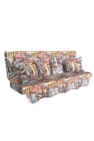 MİRZADE SOFA SOFT KUMAŞ TENTESİZ 28 DNS SÜNGER  SALINCAK MİNDERİ-sofa salıncak ŞEHİRLER