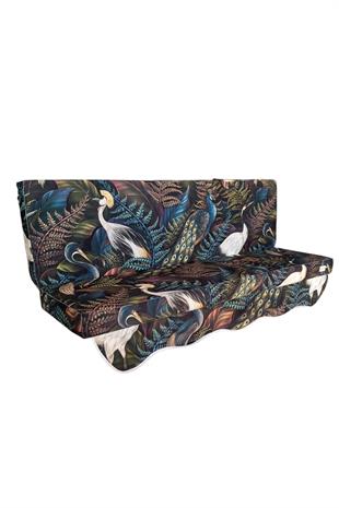 MİRZADE SOFA SOFT KUMAŞ TENTESİZ 28 DNS SÜNGER  SALINCAK MİNDERİ-sofa salıncak TAVUS KUŞU