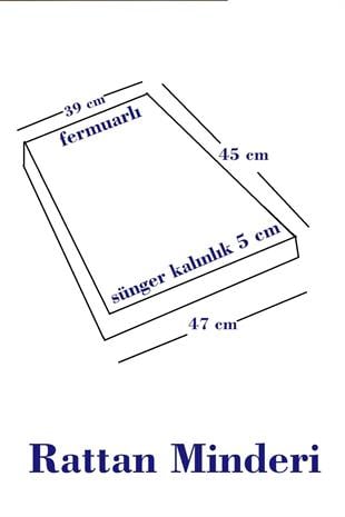 Mi̇rzade 4 Adet Hera Si̇esta Mi̇nderi̇ Su Geçi̇rmez Kumaş 5 Cm Gri̇ Sünger-Taba | 4’lü Su Geçirmez Hera Siesta Minderi – Fermuarlı