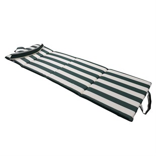 Mi̇Rzade Plaj Mi̇Nderi̇ Çanta Katlanir Su Geçi̇Rmez-Yeşi̇L/Krem | Katlanır, Su Geçirmez Plaj Minderi – 50X180X3 Cm | Katlanır, Su Geçirmez Plaj Minderi – 50x180x3 cm