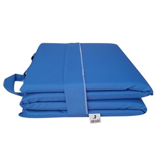 Mi̇Rzade Plaj Mi̇Nderi̇ Çanta Katlanir Su Geçi̇Rmez-Saks Mavi̇ | Katlanır, Su Geçirmez Plaj Minderi – 50X180X3 Cm | Katlanır, Su Geçirmez Plaj Minderi – 50x180x3 cm