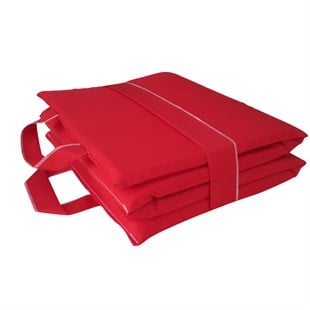 Mi̇Rzade Plaj Mi̇Nderi̇ Çanta Katlanir Su Geçi̇Rmez-Kirmizi | Katlanır, Su Geçirmez Plaj Minderi – 50X180X3 Cm | Katlanır, Su Geçirmez Plaj Minderi – 50x180x3 cm