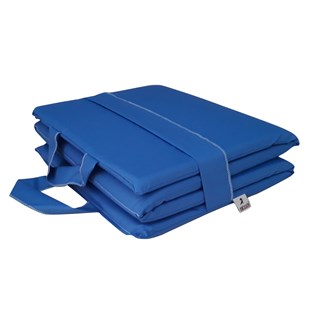 Mi̇Rzade Plaj Mi̇Nderi̇ Çanta Katlanir Su Geçi̇Rmez-Saks Mavi̇ | Katlanır, Su Geçirmez Plaj Minderi – 50X180X3 Cm | Katlanır, Su Geçirmez Plaj Minderi – 50x180x3 cm