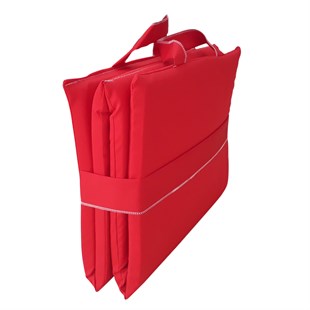 Mi̇Rzade Plaj Mi̇Nderi̇ Çanta Katlanir Su Geçi̇Rmez-Kirmizi | Katlanır, Su Geçirmez Plaj Minderi – 50X180X3 Cm | Katlanır, Su Geçirmez Plaj Minderi – 50x180x3 cm