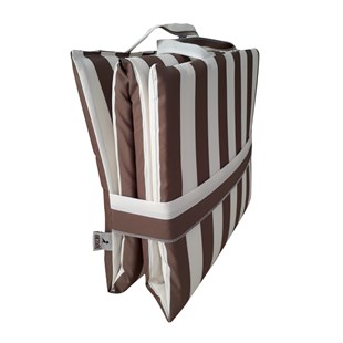 Mi̇Rzade Plaj Mi̇Nderi̇ Çanta Katlanir Su Geçi̇Rmez-Kahve Krem | Katlanır, Su Geçirmez Plaj Minderi – 50X180X3 Cm | Katlanır, Su Geçirmez Plaj Minderi – 50x180x3 cm