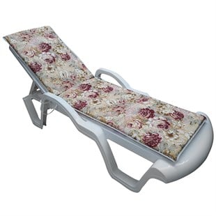 Şezlong Mi̇nderi̇ Medi̇an Pam./Pol. Kumaş Fermuarli-Kari̇no | Su Geçirmez Şezlong Minderi – 5 cm Sünger