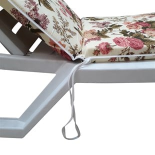 Şezlong Mi̇nderi̇ Medi̇an Pam./Pol. Kumaş Fermuarli-Nergi̇s | Su Geçirmez Şezlong Minderi – 5 cm Sünger