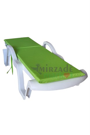 Mi̇rzade Şezlong Mi̇nderi̇ Standart  Su Geçi̇rmez Malzeme-F.Yeşi̇l | Su Geçirmez Şezlong Minderi – 5 cm Sünger