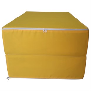 Katlanır Sunbed Güneşlenme Minderi - Sarı | Taşınabilir, Su Geçirmez | Mirzade