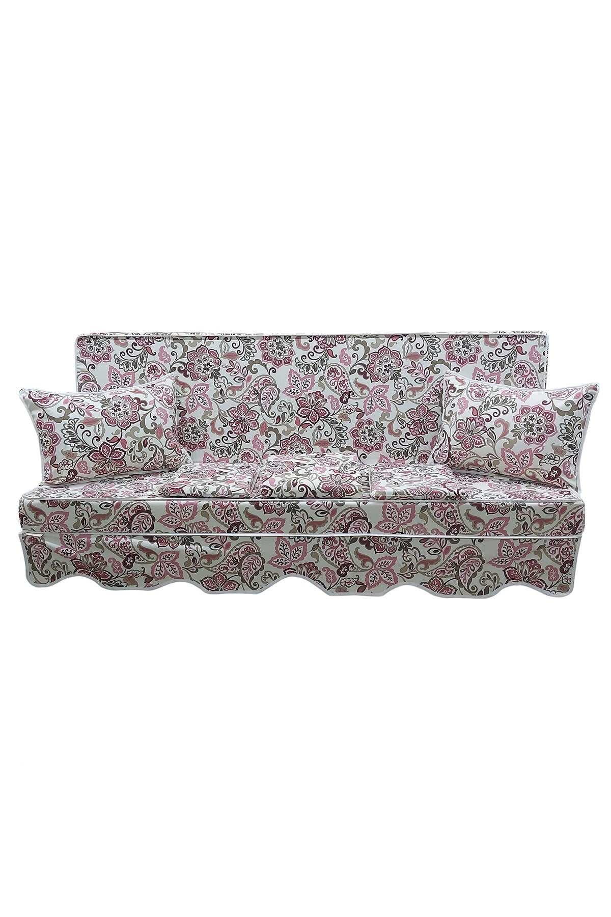 ELİT SALINCAK MİNDERİ SU İTİCİ KUMAŞ GRİ SÜNGER FERMUARLI KOMPLE SET-prm 111064 v 01