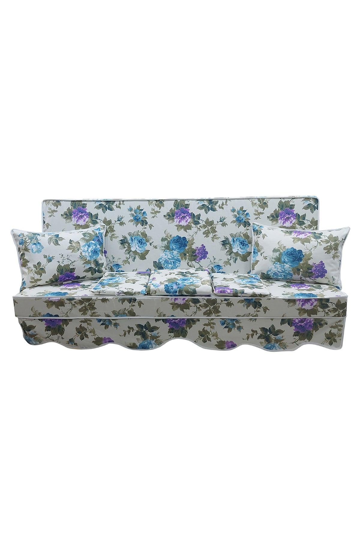 ELİT SALINCAK MİNDERİ SU İTİCİ KUMAŞ GRİ SÜNGER FERMUARLI SET-prm elit salıncak-prm 170913 v 16