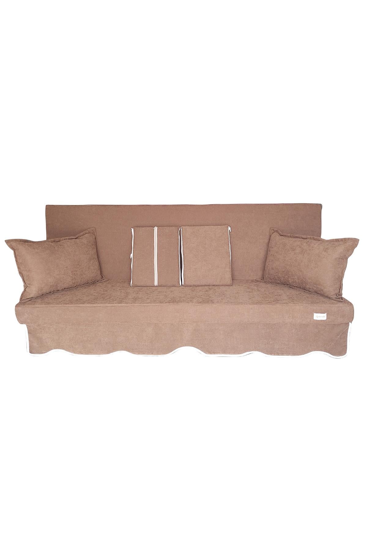 MİRZADE SOFA SALINCAK MİNDERİ-sofa salıncak kahve