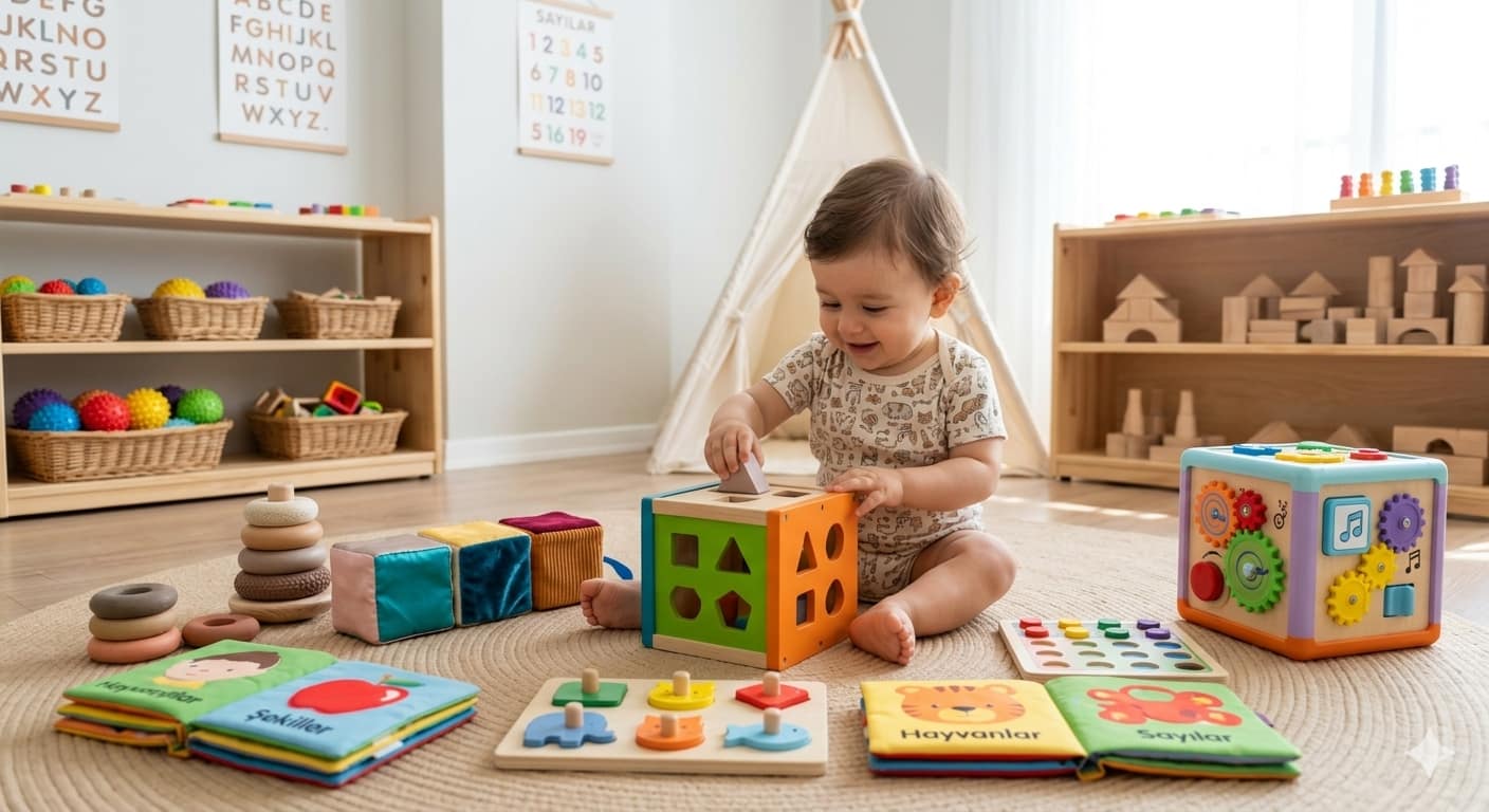 Zeka Gelişimine Katkı Sağlayan Bebek Oyuncakları