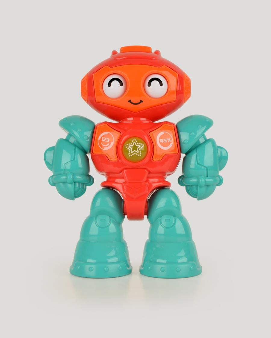 Işıklı Robot Taklit Sesli Çok Fonksiyonlu Mini Robot