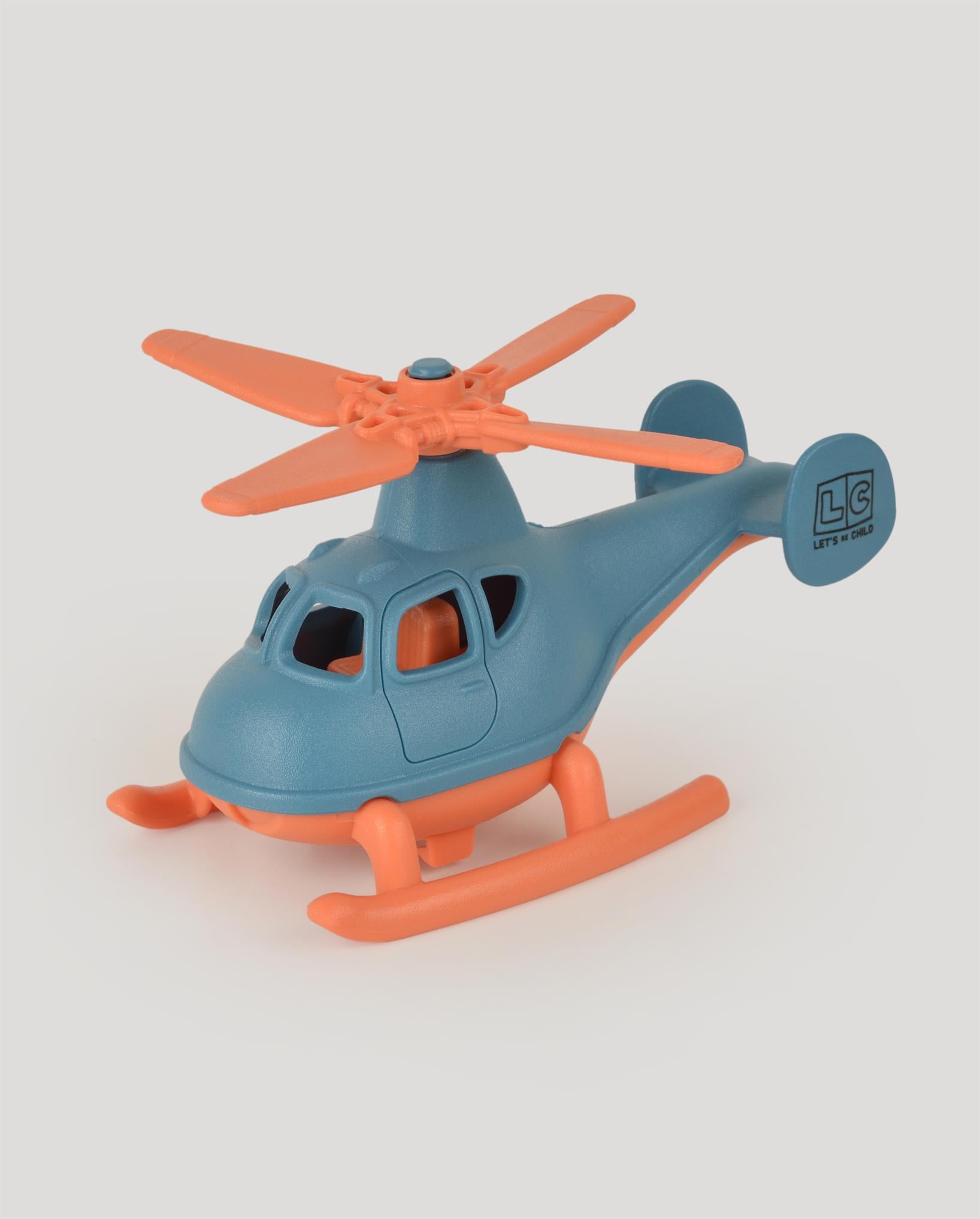 LC Minik Helikopter Tekli - Turkuaz