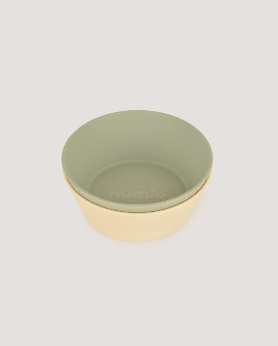 Numio 2'li Yuvarlak Kase Sage Green-Vanillia