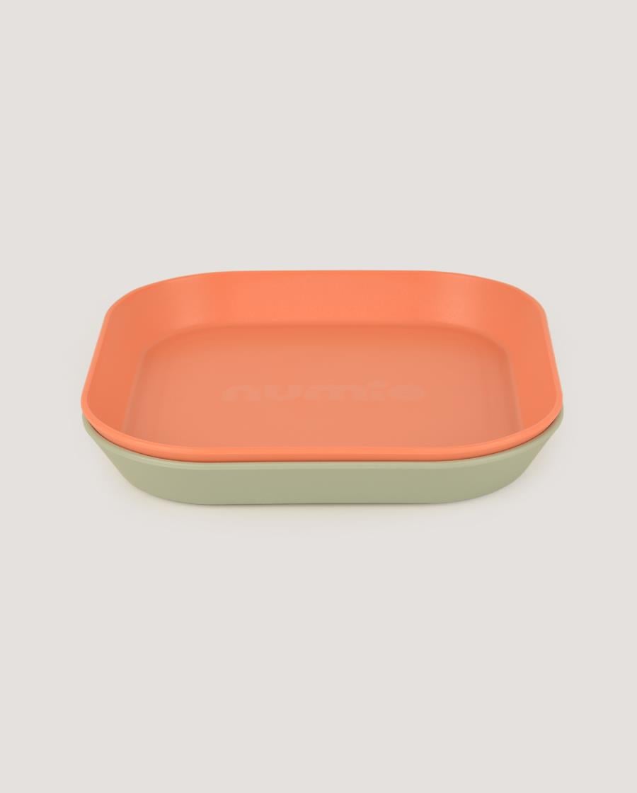 Numio Kare Tabak 2 li & Sage Green-Peach