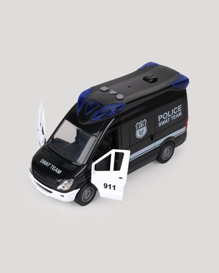 Sesli ve Işıklı Polis SWAT Ekip Aracı