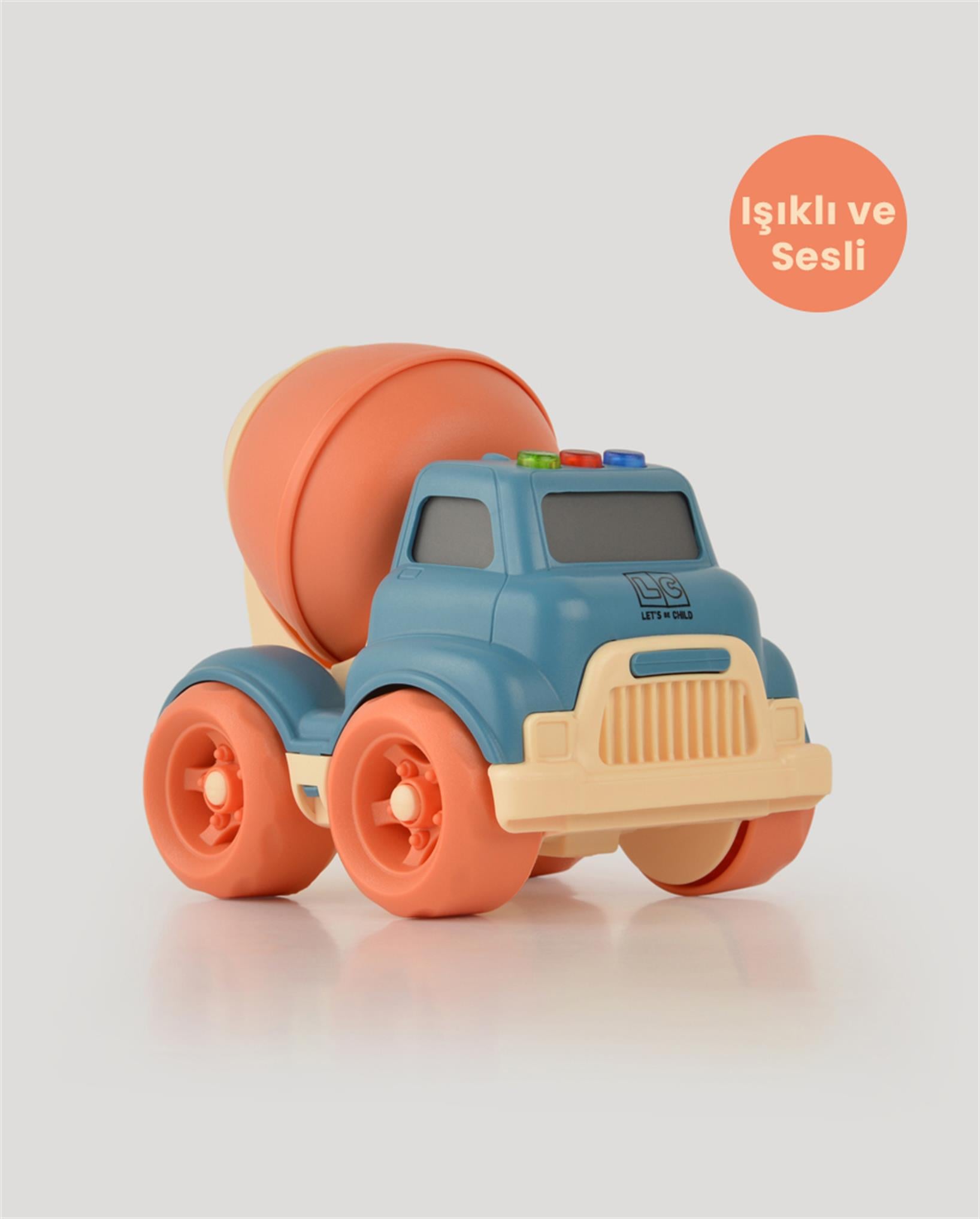 Turkuaz Sesli ve Işıklı Minik Mikser