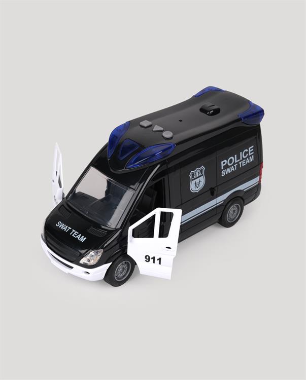 Sesli ve Işıklı Polis SWAT Ekip Aracı